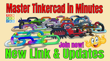 Tinkercad Update! 44 Links, Gallery Tips, & Walkie Talkie in 4 minutes