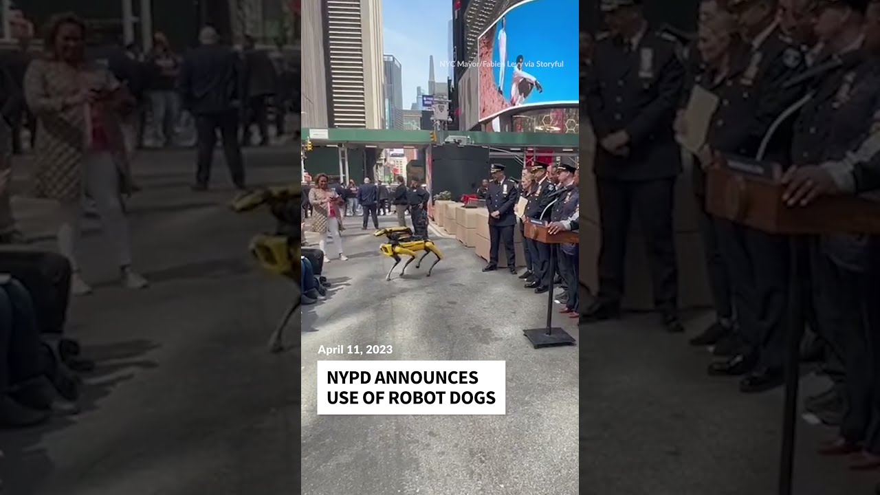Mayor Adams Announced That NYPD Would Begin Using Robotic Dogs In Life Threatening Situations NPR