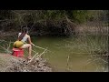 Girl Fishing | Good Tilapia Fishing Girl with Hook