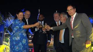 Minister Sean Sobers Praises EU Support During Europe Day Celebrations