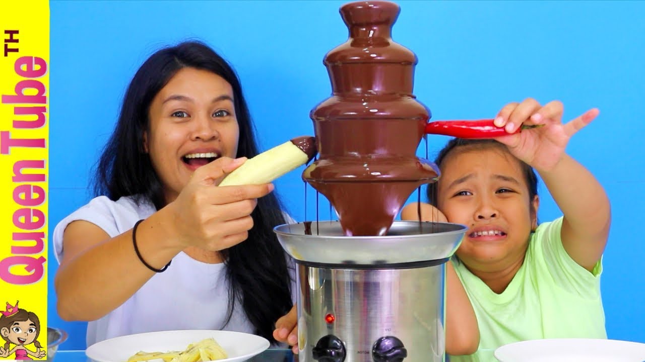 น้องควีนกินพริกจิ้มช็อคโกแลต จะกินได้ไหม?! น้ำพุ ช็อคโกแลต ชาเลนจ์ | Chocolate Fountain Challenge | สรุปข้อมูลโดยละเอียดที่สุดเกี่ยวกับควีน บี อาหาร ผม