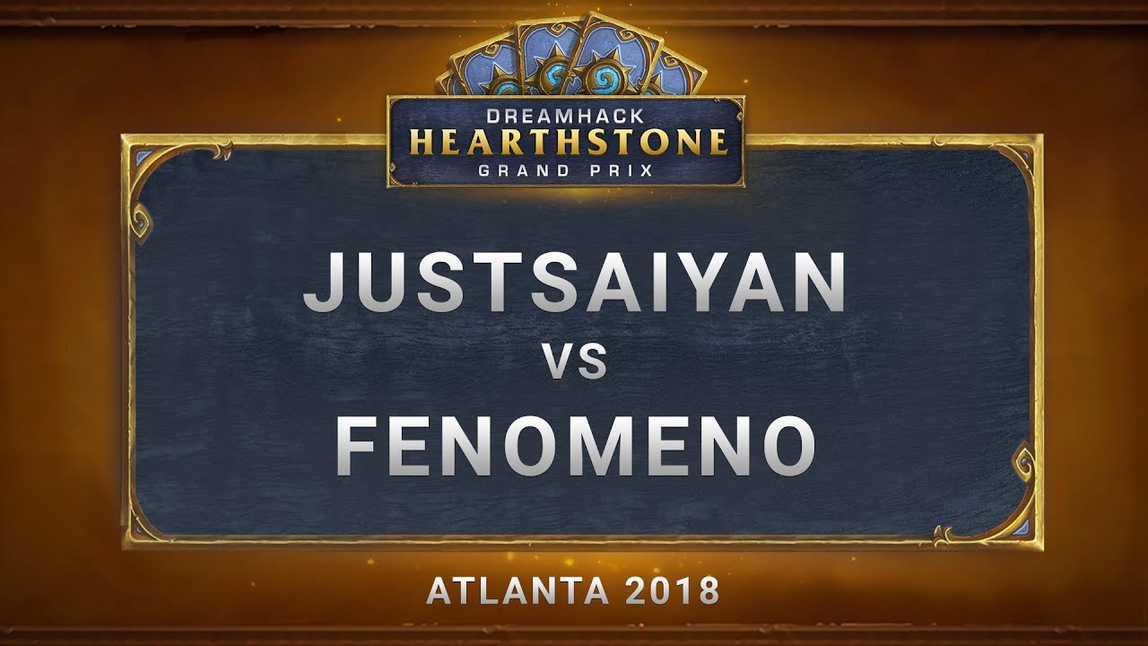 Justsaiyan vs Fenomeno - Swiss Round 7 - DreamHack HCT Grand Prix Atlanta 2018