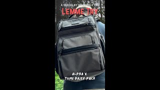 Lemme Try Ep. 26 — Alpha X TUMI Brief Pack screenshot 2