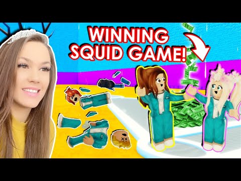 How To GLITCH And WIN SQUID GAMES With My Best Friend! (Roblox)