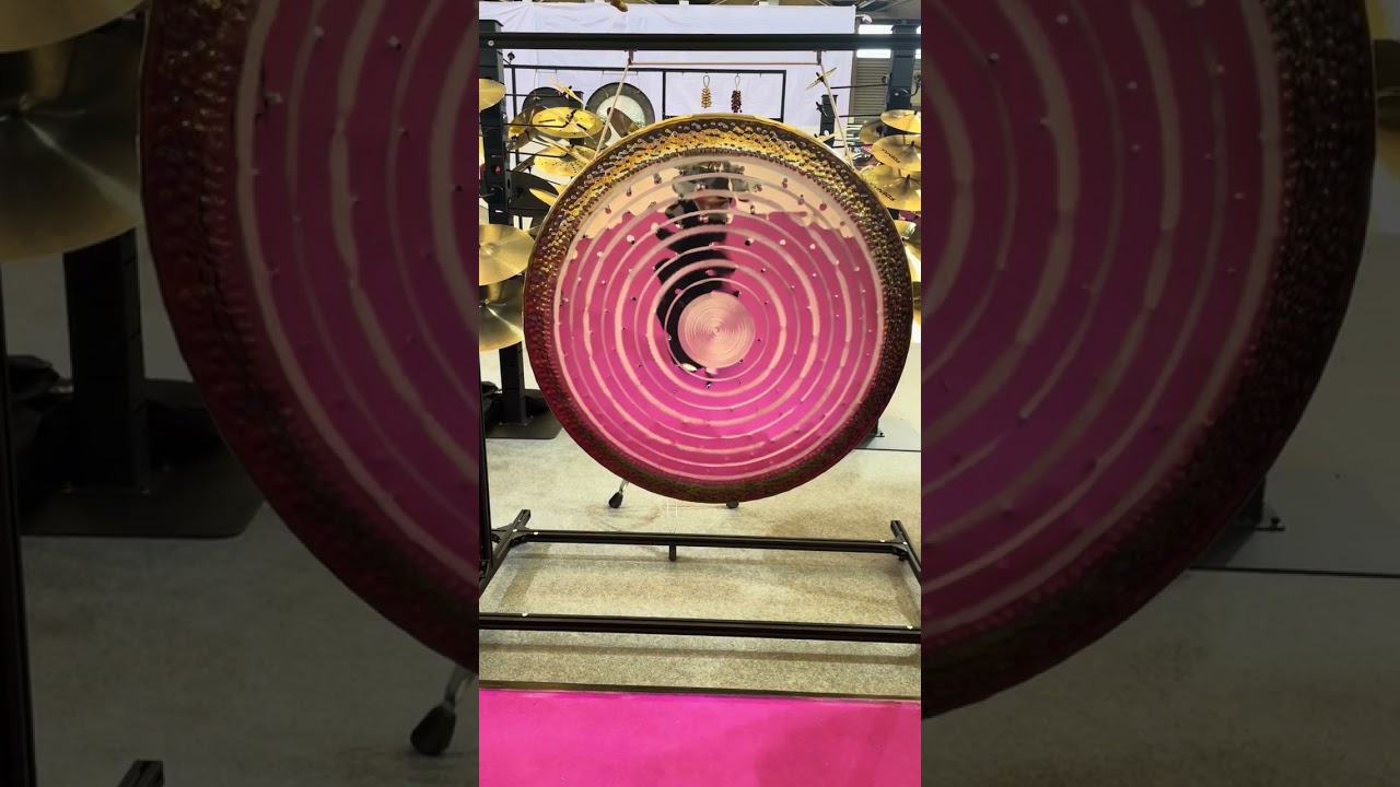 40inch Circle Nickel Alloy Gong — Experience the healing sound that the gong brings to the soul!