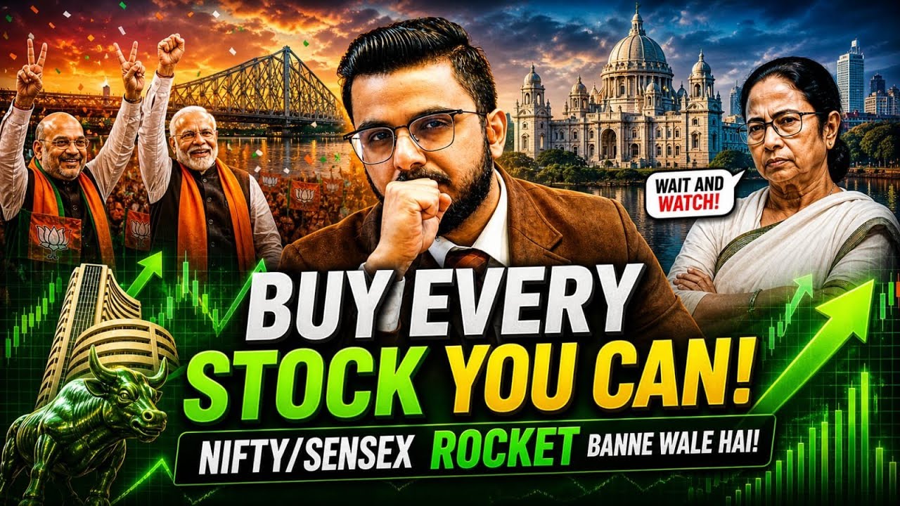 Last Big Opportunity in Stock Market as BJP Wins Bengal!