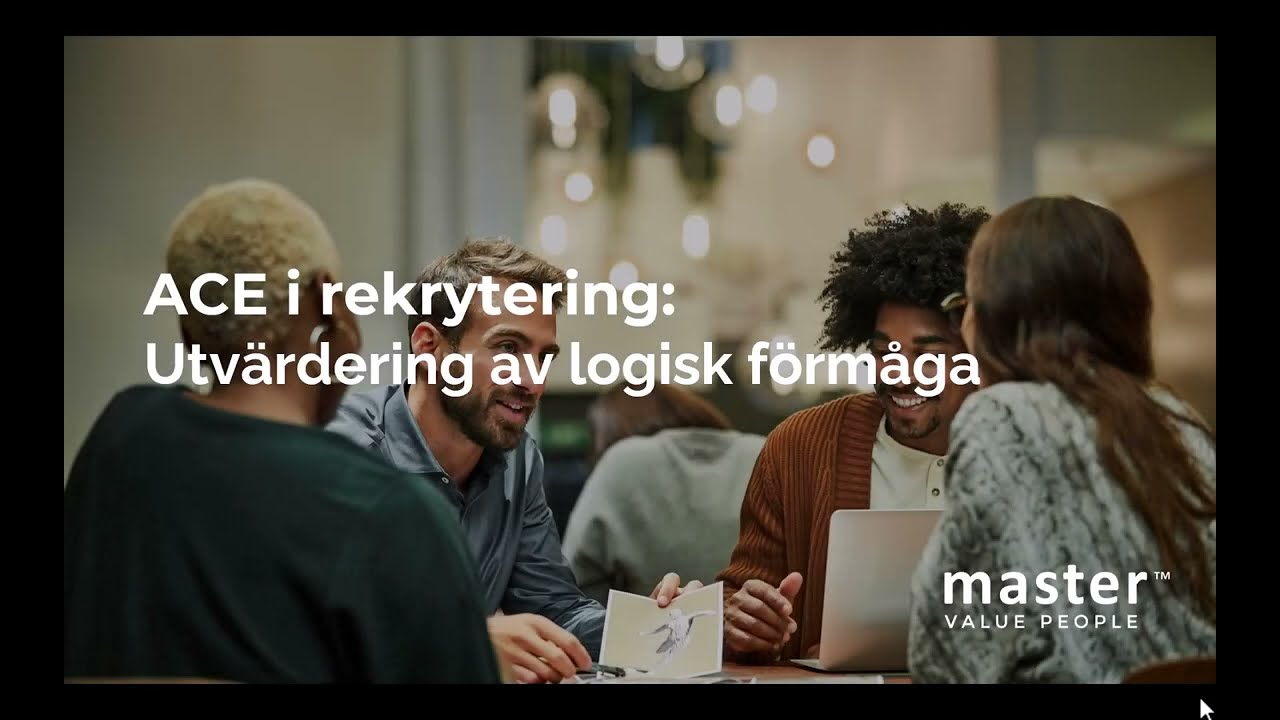 ACE i rekrytering - Utvärdering av logisk förmåga