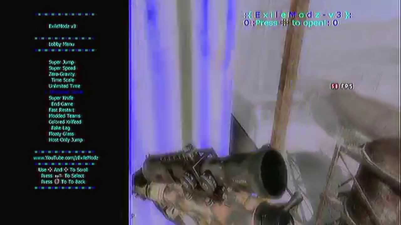 zExileModz V3 MW2 CFG MENU!