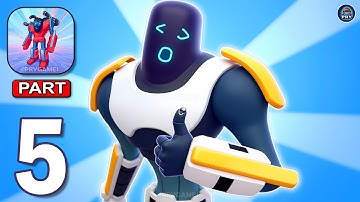 Mechangelion Robot Fighting - Gameplay Walkthrough Part 5 - New Update & New Levels (Android, iOS)