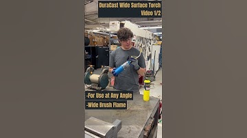 How to Use the Bernzomatic® DuraCast™ Wide Surface Torch (1/2)