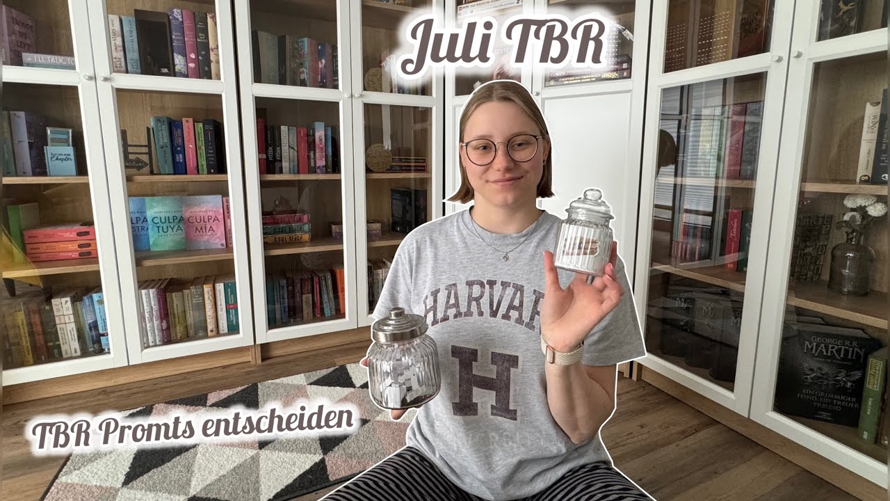 TBR Jar entscheidet, was ich nächsten Monat lese (chapter 07/25) 🫙📚