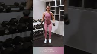 Rutina De Brazos Con Mancuernas