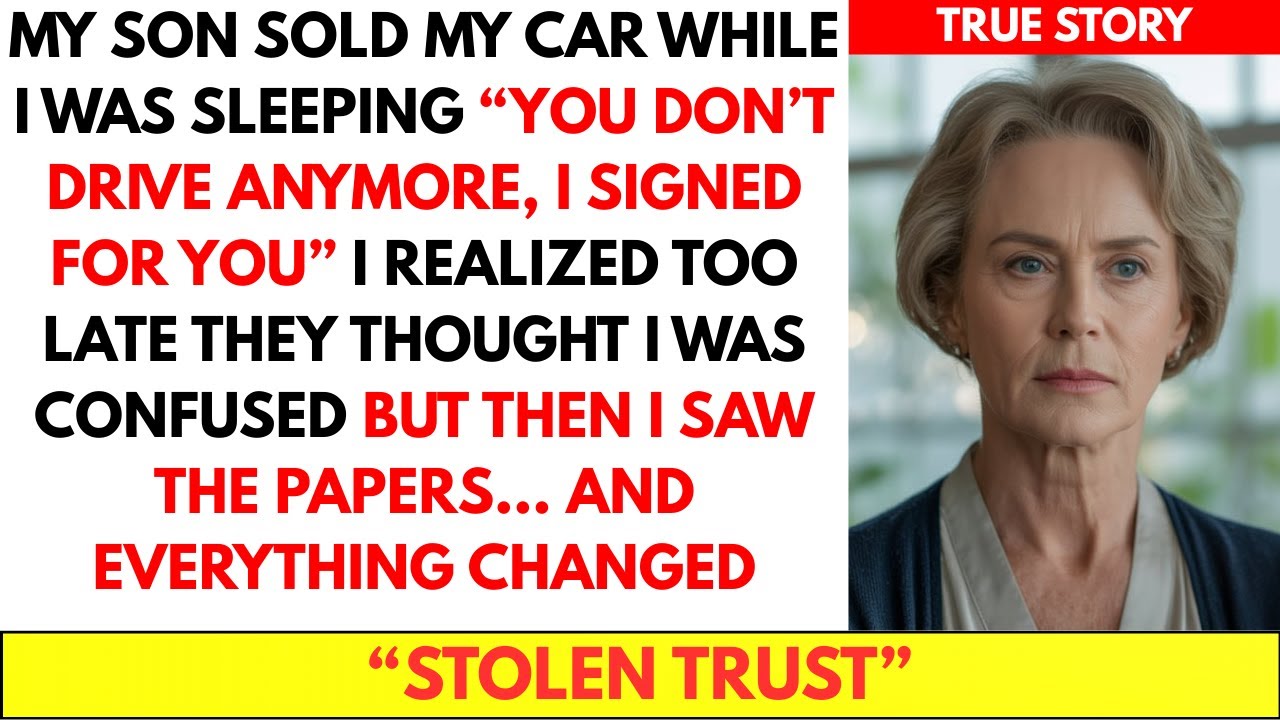 My Son Sold My Car While I Was Asleep — “You Don’t Drive Anymore, Mom ...