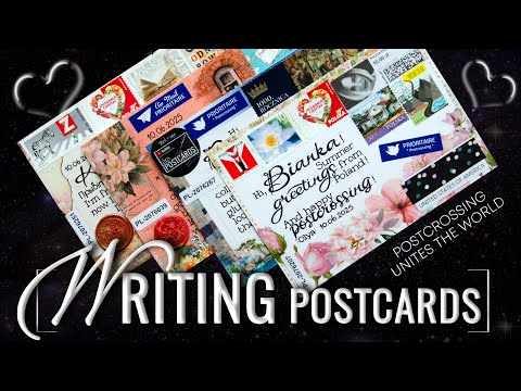 ✒️ WRITING & Decorating postcards | June 2025 | #31 | Official POSTCROSSING