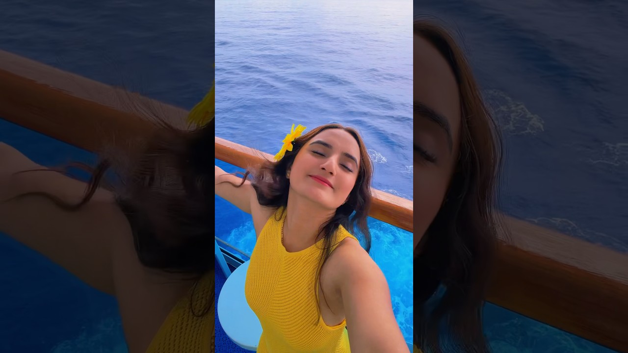 Not everyone can handle this view 👀🌅#cruise #cruiselife #youtubeshorts #shorts #travelshorts