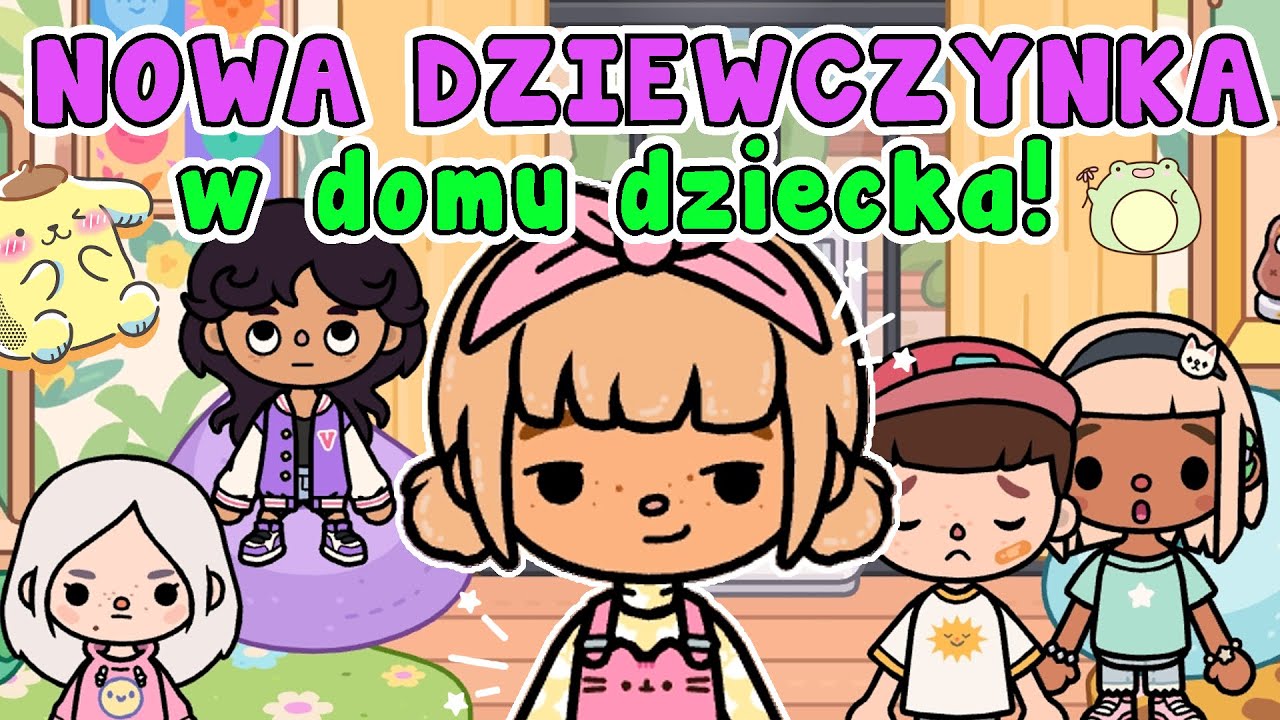 NOWA DZIEWCZYNKA W DOMU DZIECKA 🎀 Toca Boca Historyjki po polsku ✨ BAJOLANKI