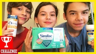 BABY FORMULA CHALLENGE! | TASTE TEST!  | KITTIESMAMA