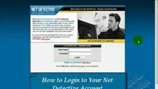 Net Detective: Login: get the Scoop on Anyone