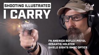 I Carry FN Reflex 9 mm Pistol in a DeSantis Holster