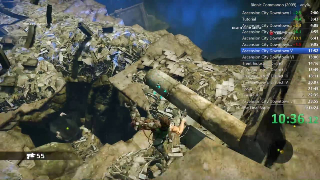 speedrun skyrim Bionic Commando speedrun - 1:1105