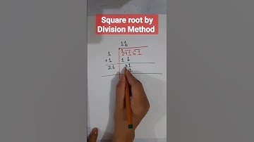 Find square root by division method #shorts #squareroot #longdivisionmethod #ytshorts #class8