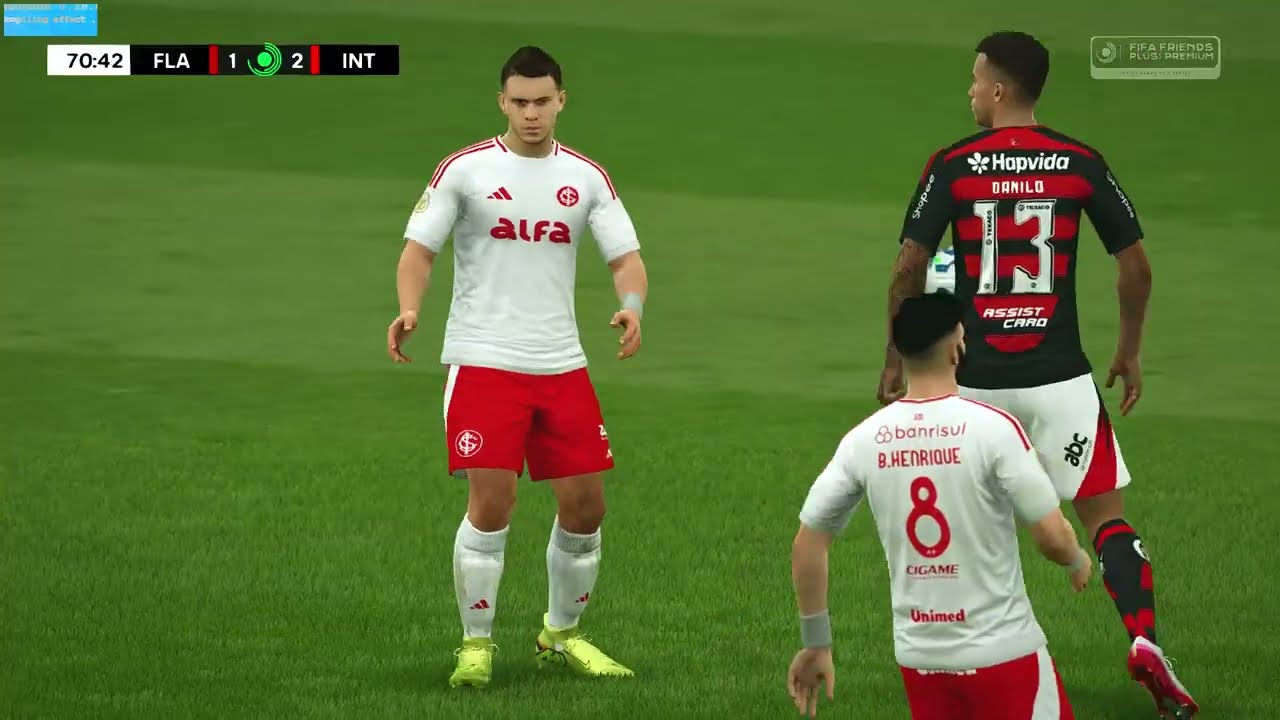 Чемпионат Бразилии | Фламенго против Интернасьонала - FIFA Friends Plus!