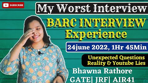 BARC Interview Mistakes| Preparation vs Real Interview| Youtube lies @BRankers