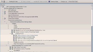 SAP Assign Posting Period Variant To Company Code