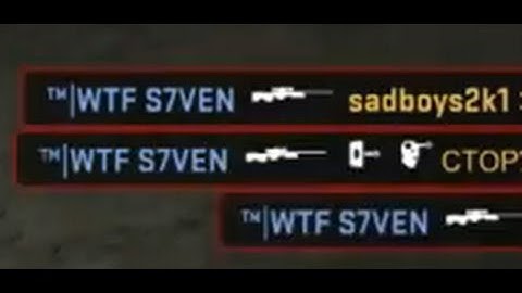 WTF S7VEN - CSGO MatchMaking Highlights Episode #1