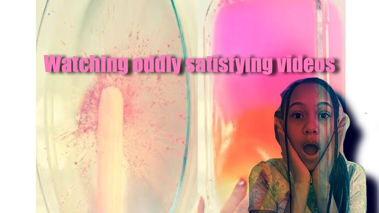 WATCHING ODDLY SATISFYING SLIME VIDEOS | KYLIYAH BRIELLE |
