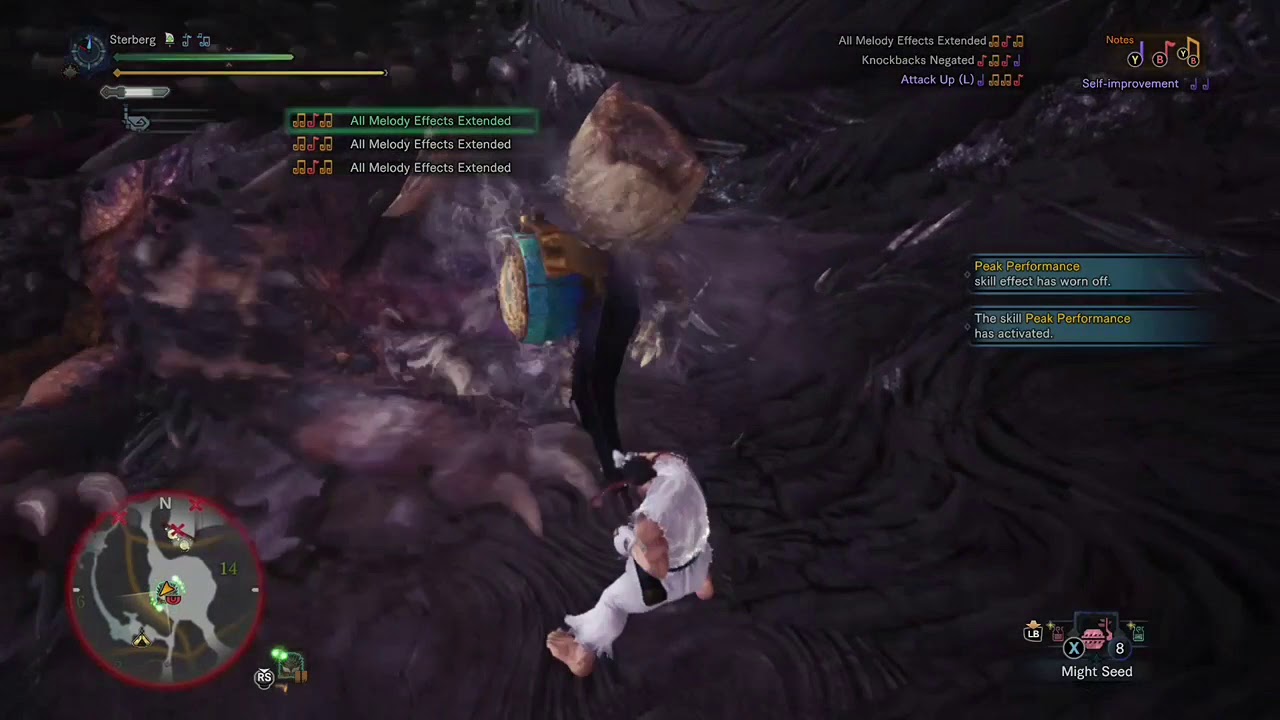 Mhw 2 18 38 8 Nergigante Ta Wiki Hunting Horn 8 古を喰らうもの 狩猟笛 Youtube