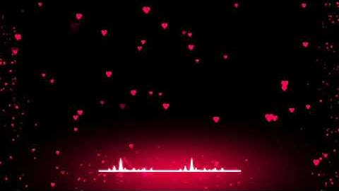 Red heart particle effect black screen template for kinemaster video editing(1)