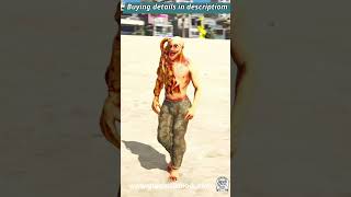 GTA V: Mutant soldier zombie Ped Mod for GTA 5 FiveM | #fivem  #fivemrp  #gta5  #gtav