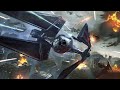 Destroying a rebel superweapon in vr  star wars squadrons cinematic gameplay