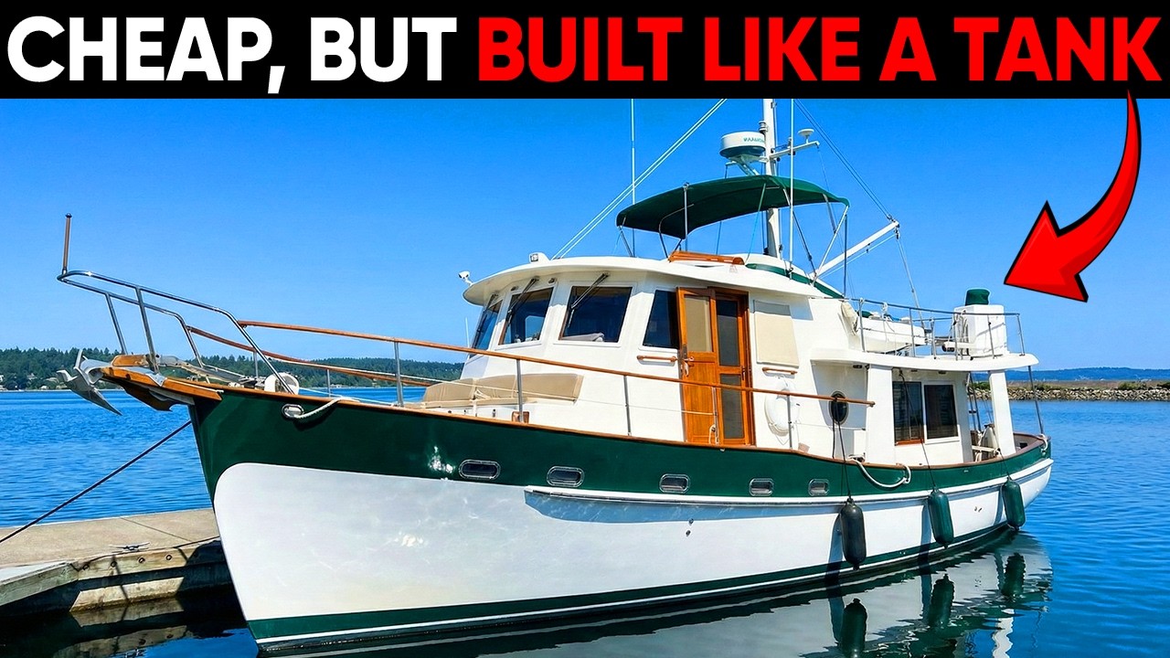 20 'Bulletproof' Liveaboard Trawlers for Couples Under $30k
