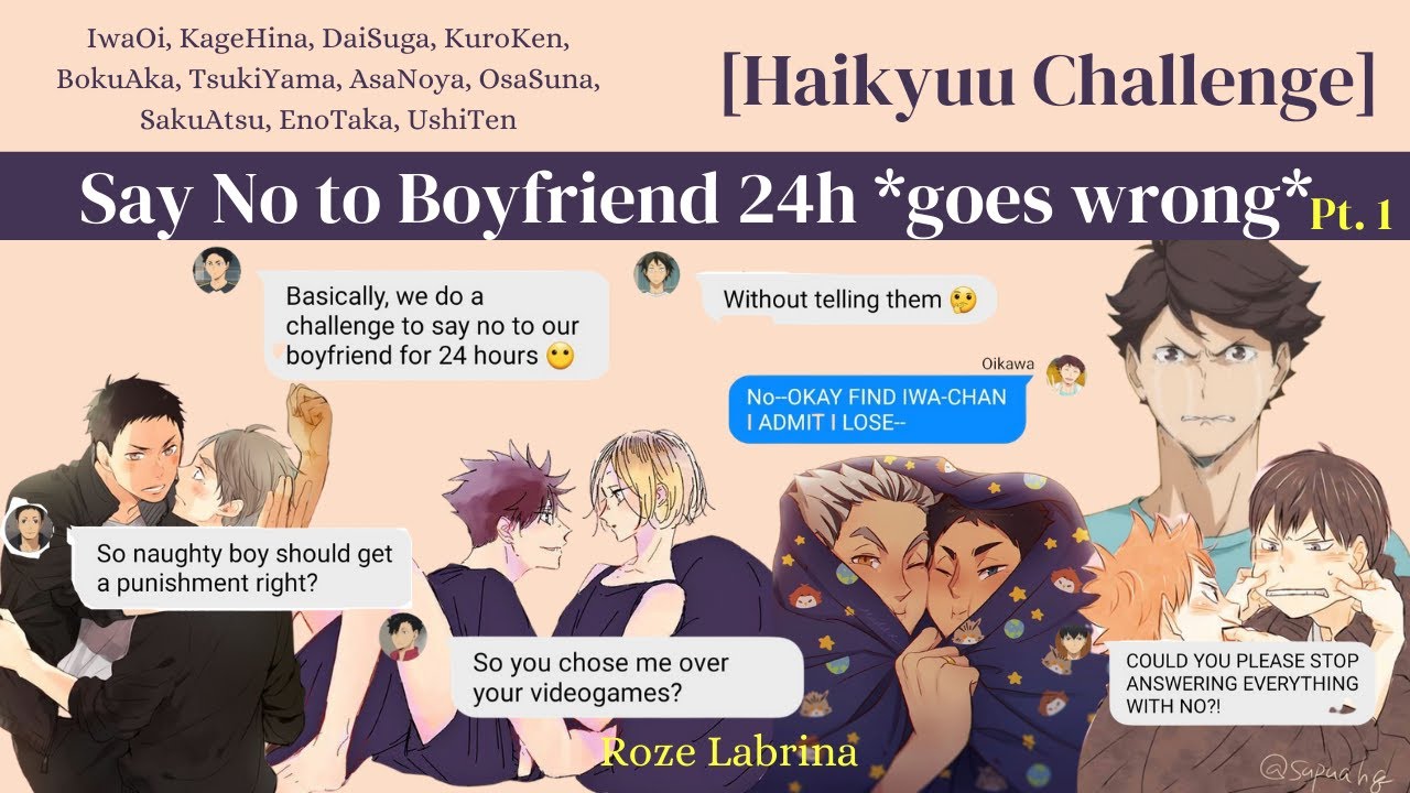 Say No to Boyfriend 24h Challenge! Pt. 1 | *goes wrong*