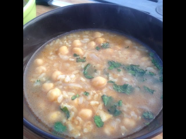 Hearty Brown Rice Soup Recipe | Soup of the day | Eat East Indian