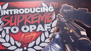 Introducing OpAf Supreme (Editor)