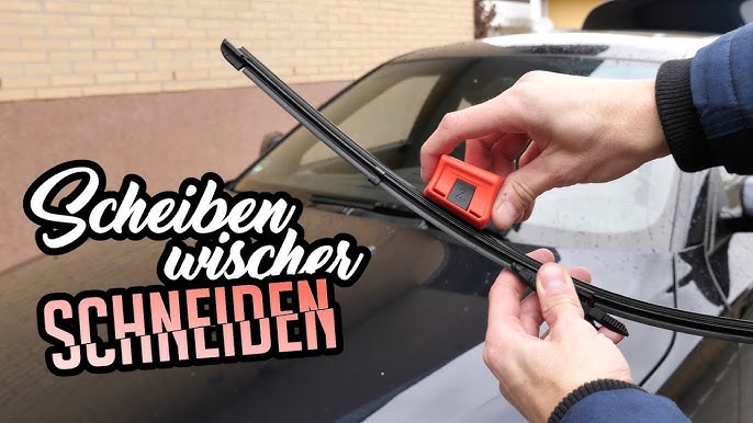 SCHMIERENDE SCHEIBENWISCHER WIEDERBELEBEN? Wischerblatt nachschneiden -  Ecocut Pro Wiperblade Cutter 