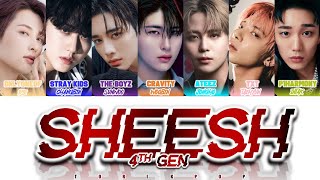 How Would 4th GEN Sing "SHEESH" by BABYMONSTER (Male Ver.)