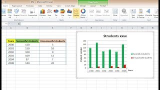 how to insert a column chart in excel tutorial