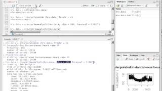 RHRV Basic Tutorial