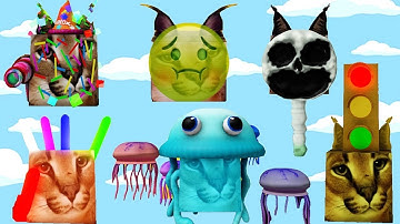 FIND the FLOPPA MORPHS *How to get ALL 6 NEW Floppa Morphs and Badges* PART 38! Roblox