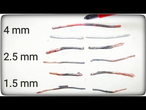 Current resistance of electrical wires - experiment