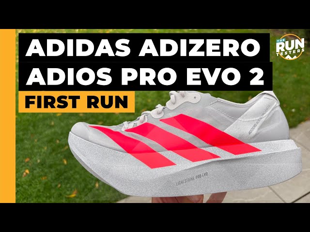 Adidas Adizero Adios Pro Evo 2 First Run Review: Two runners try