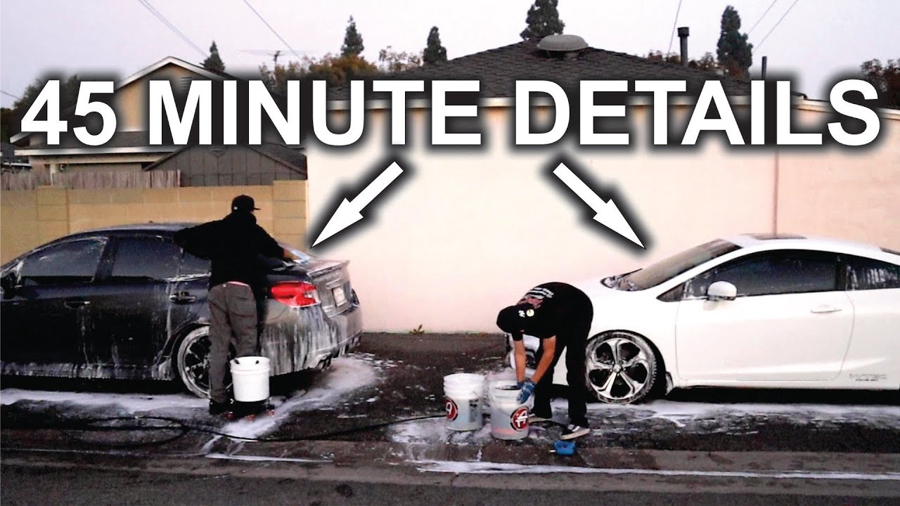 Detailing 2 Cars in 45 Minutes Top Class Detail YouTube