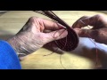 Pine Needle Coiling - adding threads