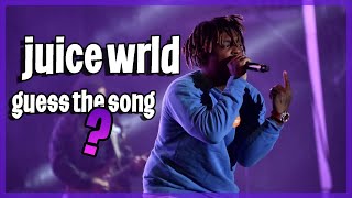 Juice WRLD guess the song [17 songs]