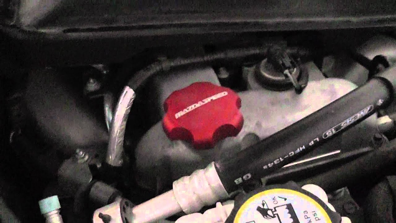 07 Mazdaspeed 3 engine bay clicking noise YouTube