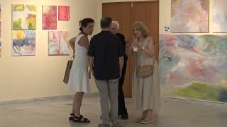 🎨 Λάρισα: Εγκαινιάστηκε η Έκθεση Ζωγραφικής της Μάχης Δημητρίου
